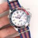 Copy Omega Seamaster GMT Nylon Strap White Dial Watch(2)_th.jpg
